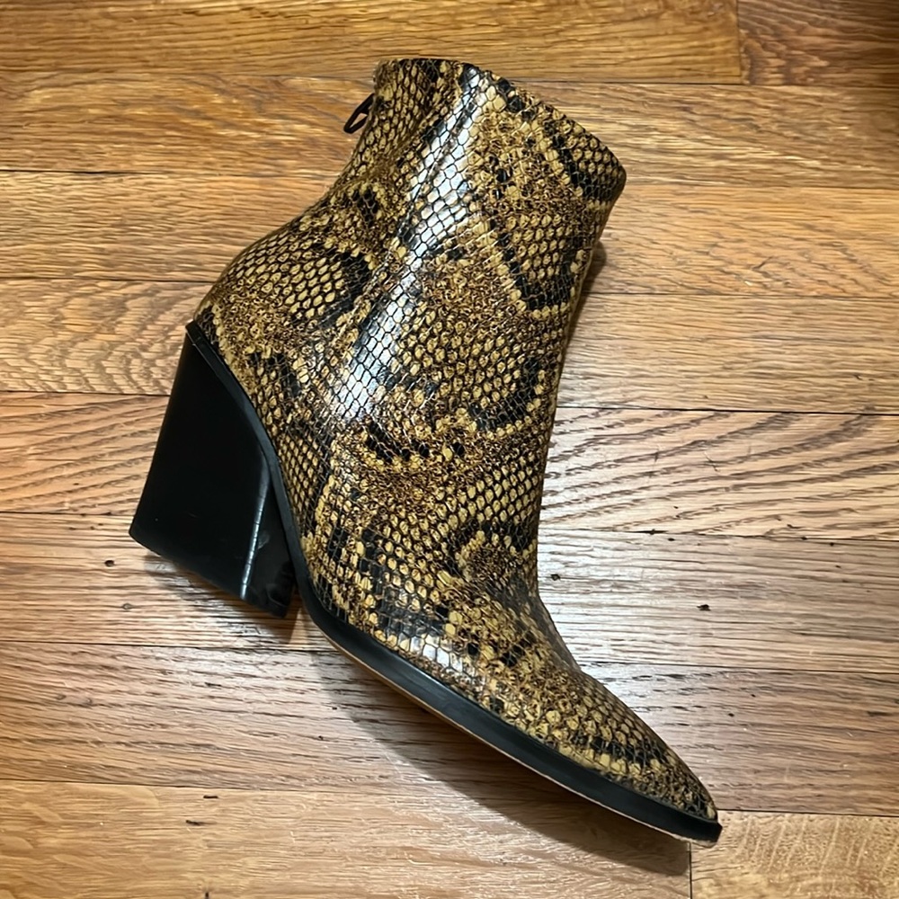 Dolce Vita snake print boots